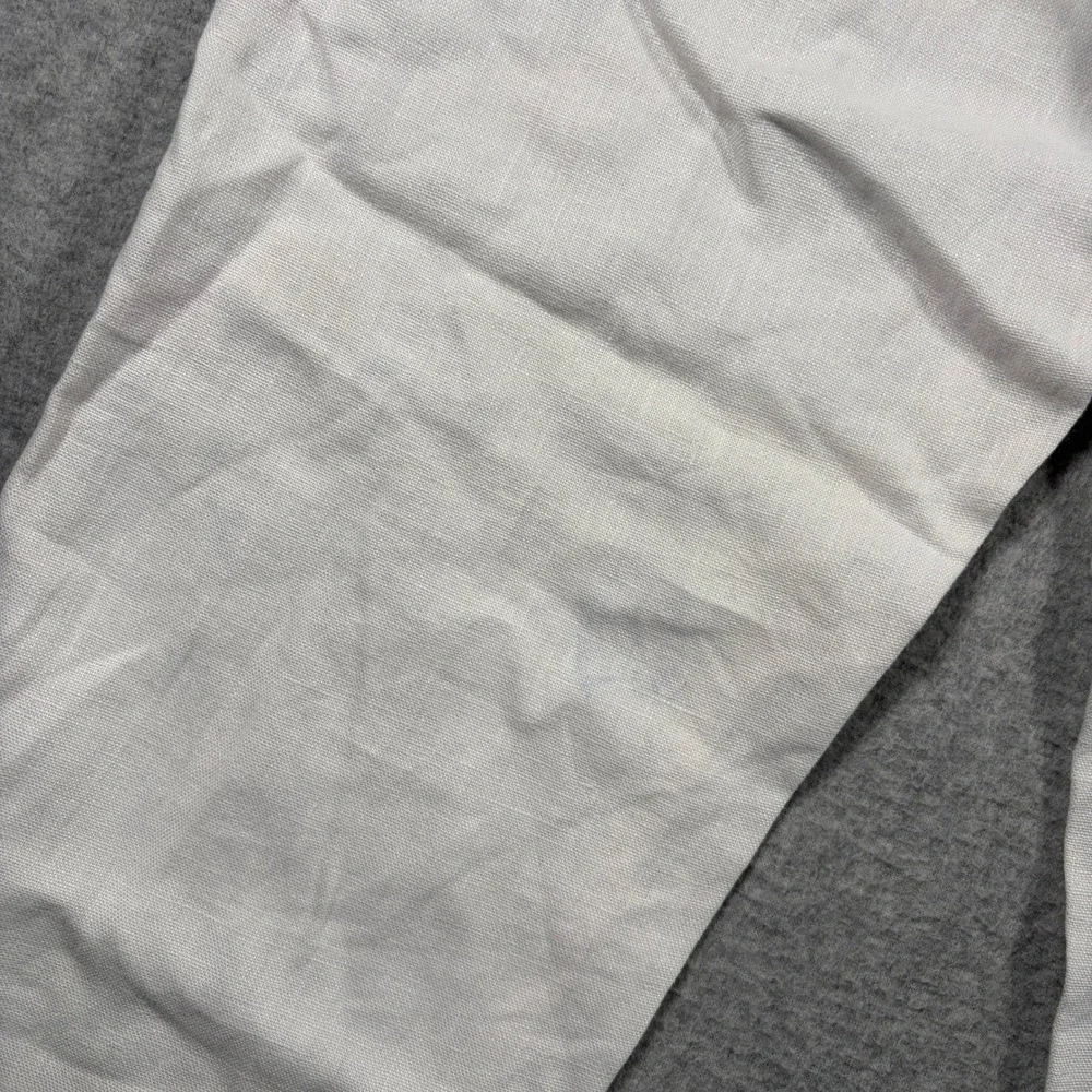 Island Importer Linen Pants Men's 31 White Relaxed Fit Beach Trousers 26